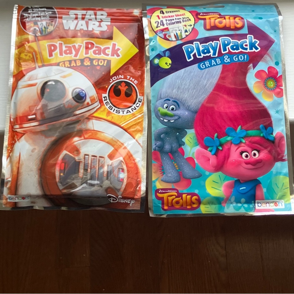 Michael’s Star Wars Trolls Kids Pack & Play Sets